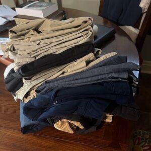 Versatile Men's Cargo Pants - Black, Tan, Navy